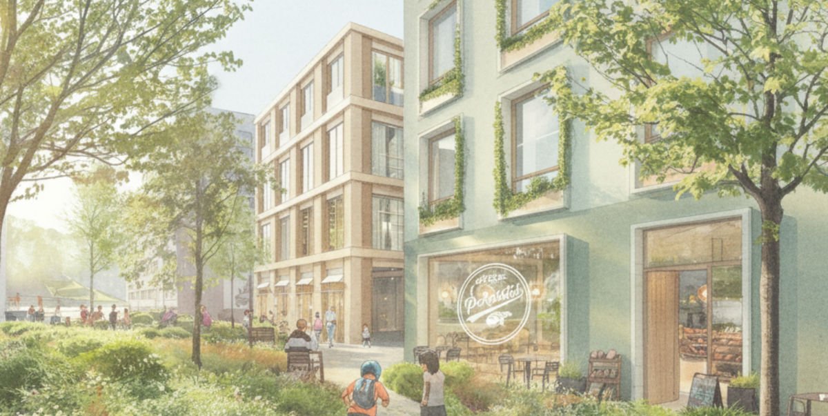 NÁMĚSTÍ PROPOJENÉ S PARKEM